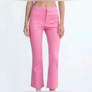 Zara pink cropped pants